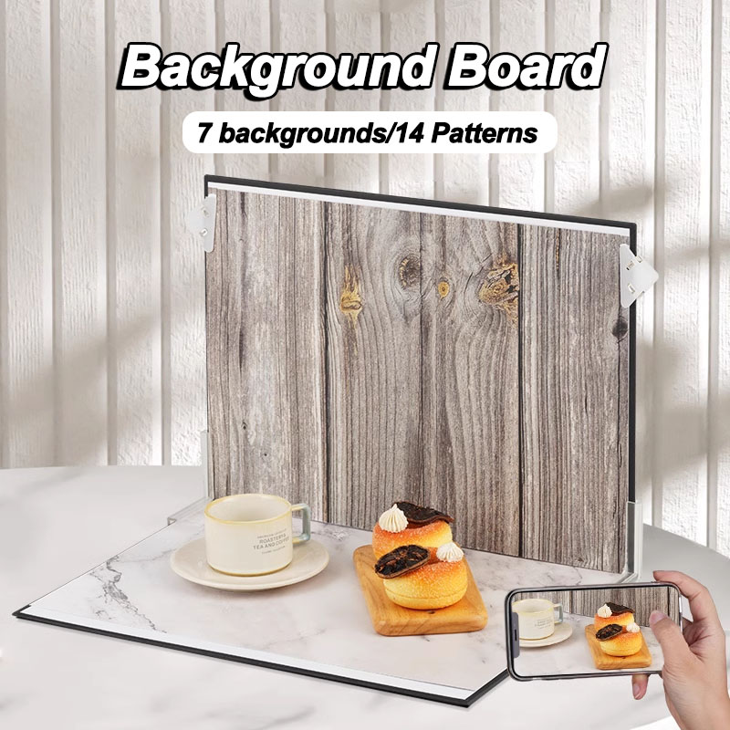 Photography Hacks - 29x21cm 사진 촬영 배경판 7개 양면