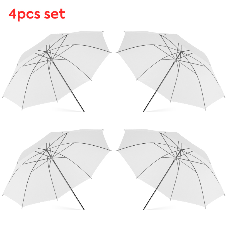 Photography Umbrella - 76 * 80cm X4 투명 화이트