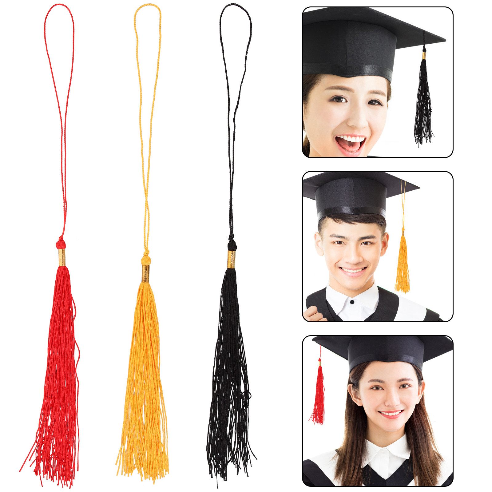 Photography Graduation - 학사, 석사, 박사 학위 모자 장식용
