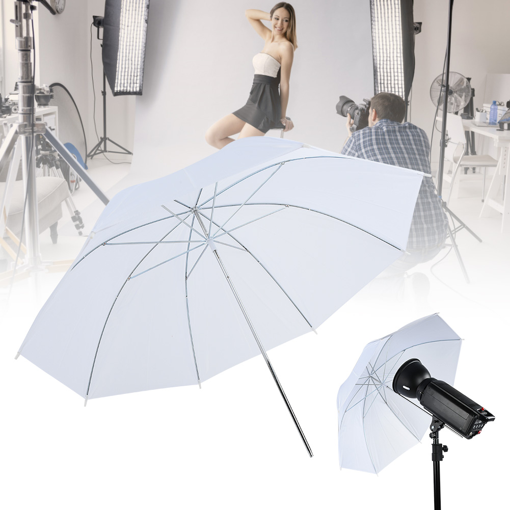 33인치 반투명 흰색 소프트 엄브렐라, 사진 스튜디오  - Photography Umbrella 리뷰 및 가격