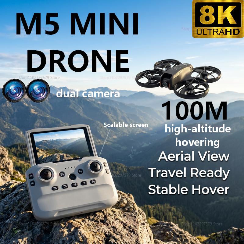 2026 신형 M5 미니 드론 8K HD 카메라 장애물 - Photography Drone 리뷰 및 가격