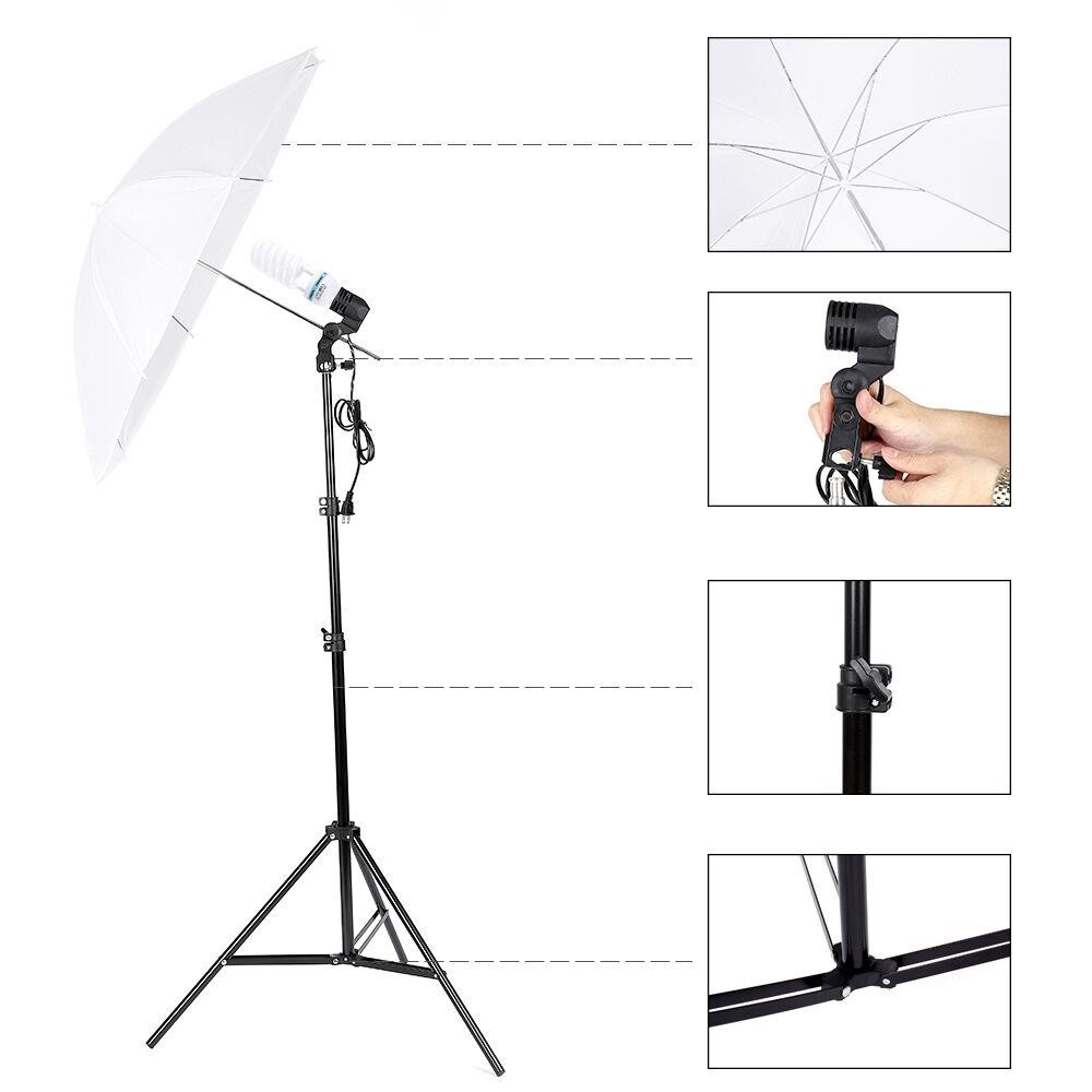 사진 스튜디오 촬영 조명 키트 우산 소프트 라이트 박스 - Photography Umbrella Lighting Kit 리뷰 및 가격